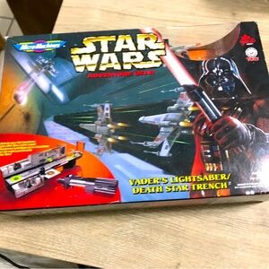 Vader's Lightsaber Death Star 1996 Star Wars Micro Machines Space Adventure Gear